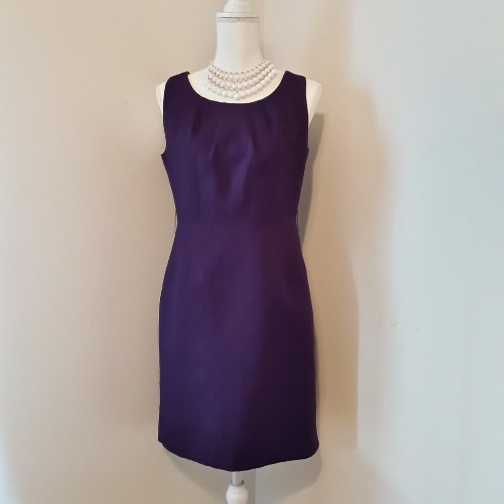 Worthington Purple Sheath Career Dress
